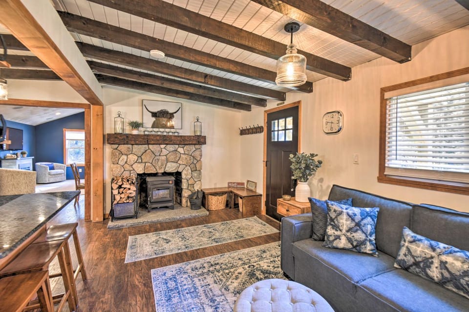 Walk to Water: Lake Winnipesaukee Home w/ Hot Tub House in Moultonborough