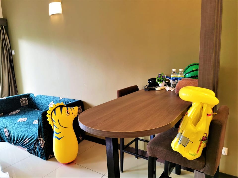 Property building, Living room, Seating area, Floor plan, Dining area, Aqua park, Aqua park, Swimming pool, room service, VIP