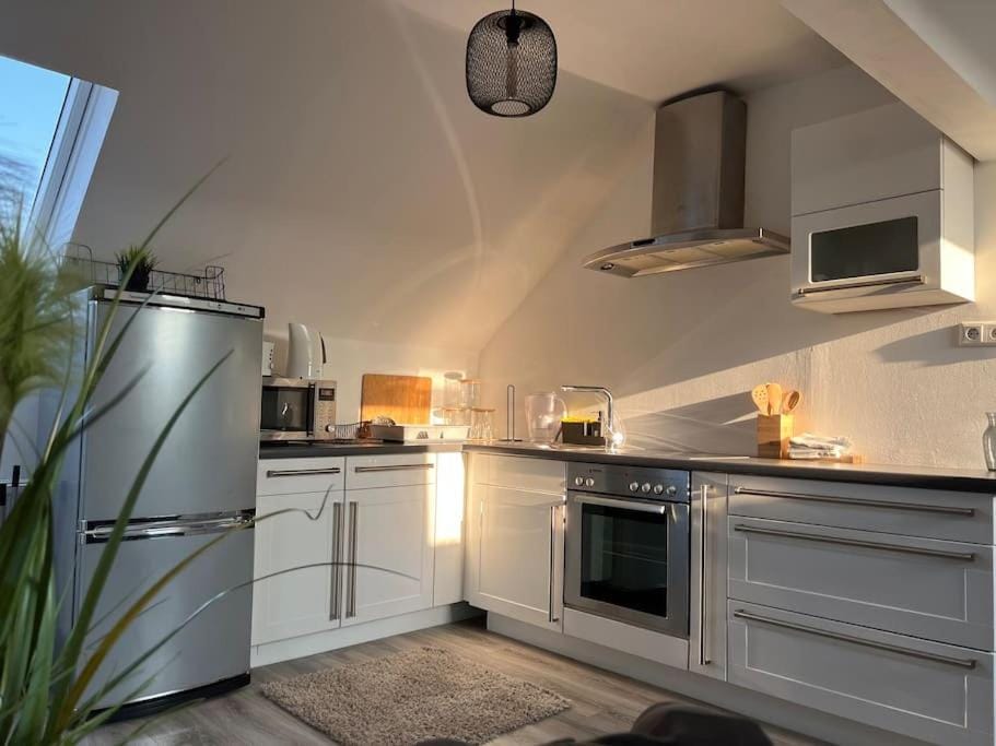 Coffee/tea facilities, Kitchen or kitchenette, microwave, minibar, oven, pet friendly, stove, wardrobe