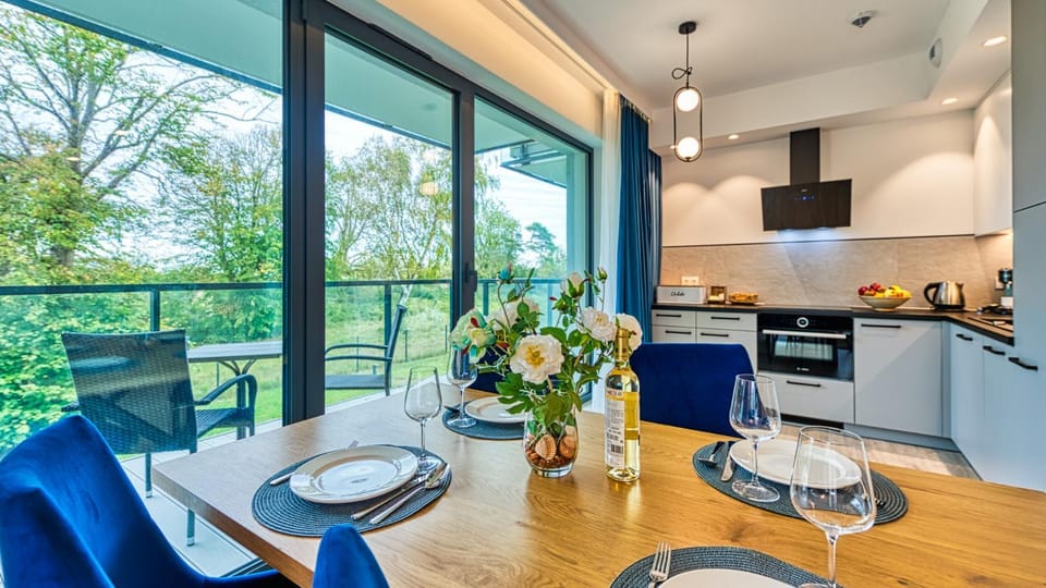 Rezydencja Niechorze 208 z 2 sypialniami, 2 łazienkami z Basenem, Sauną, Jacuzzi, przy samej PLAŻY - 5D Apartments Apartment in West Pomeranian Voivodeship, Poland