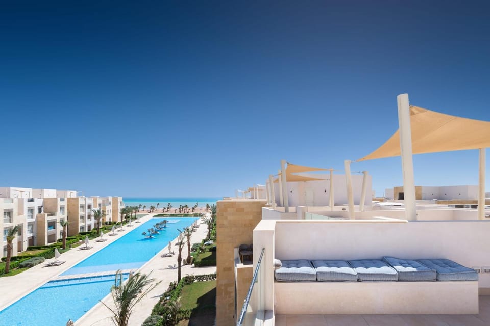 Seascape 1 BDR Mangroovy Pool & Sea View Apartment in Hurghada