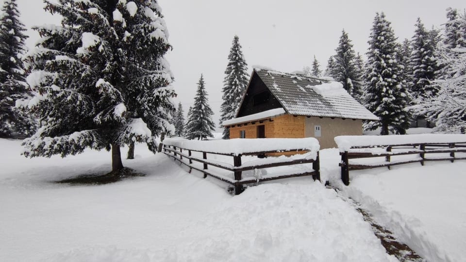Property building, Day, Winter