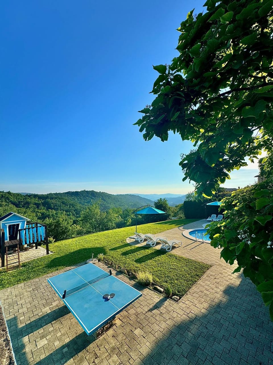 Children play ground, Table tennis, View (from property/room), sunbed