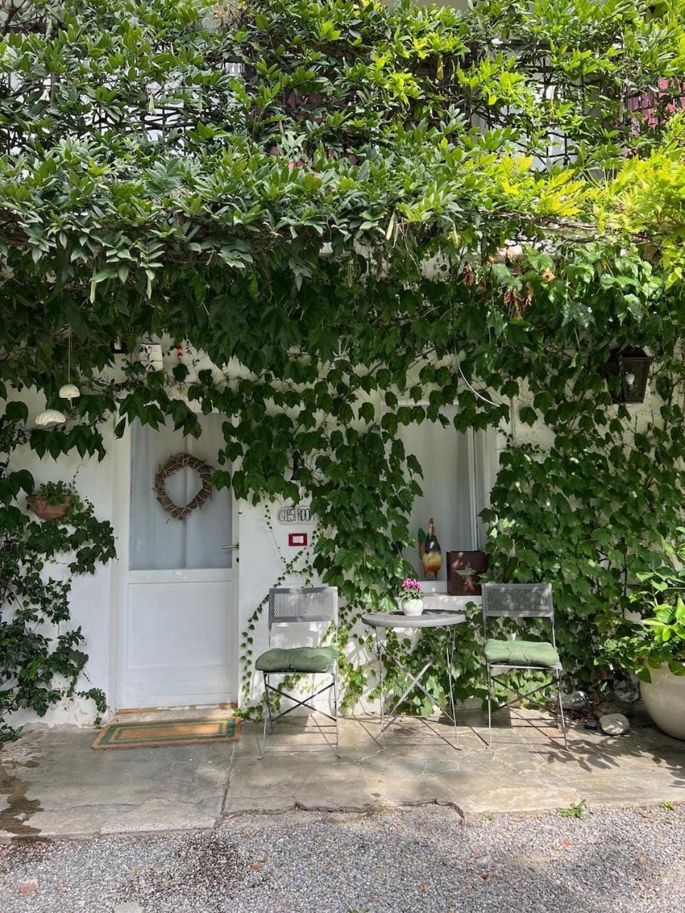 Property building, Spring, Garden view