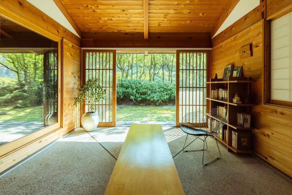 Living room, Garden view