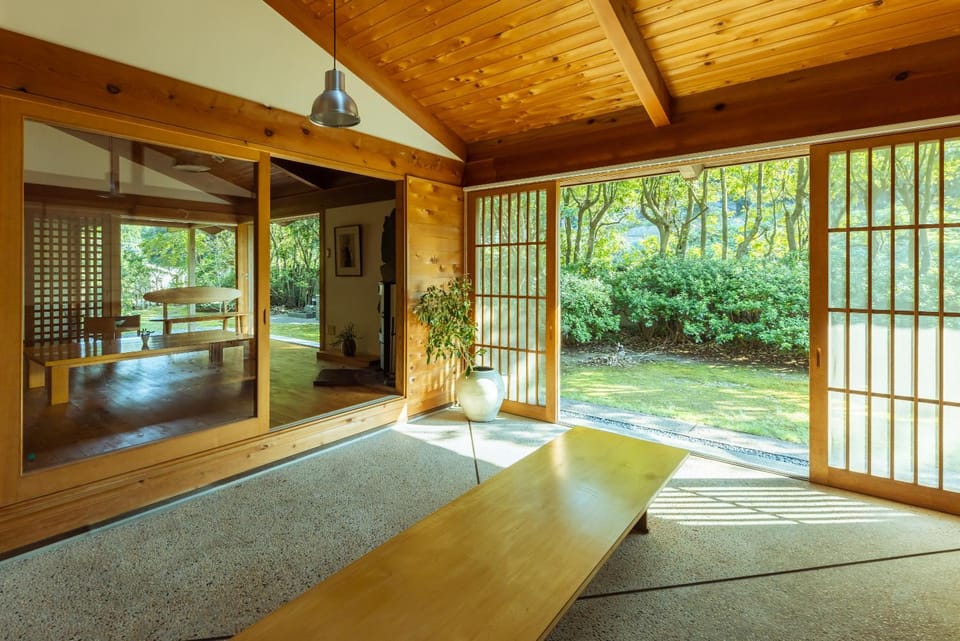 Living room, Garden view