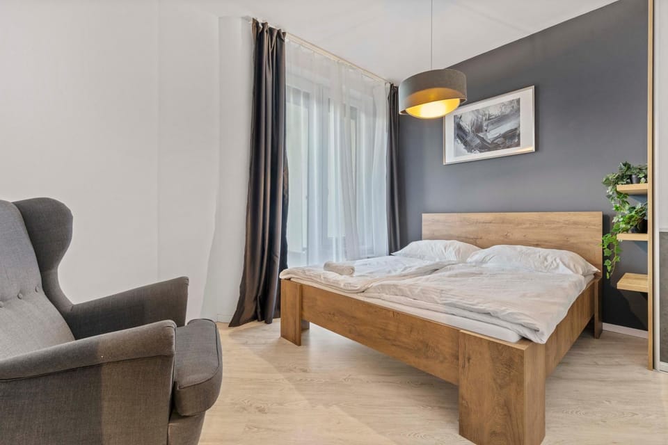 Bed, Living room, Photo of the whole room, Seating area, Bedroom