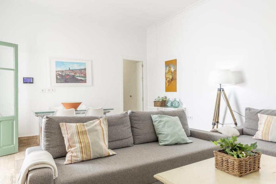 Precioso apartamento con Chimenea patio solarium. Apartment in Chipiona