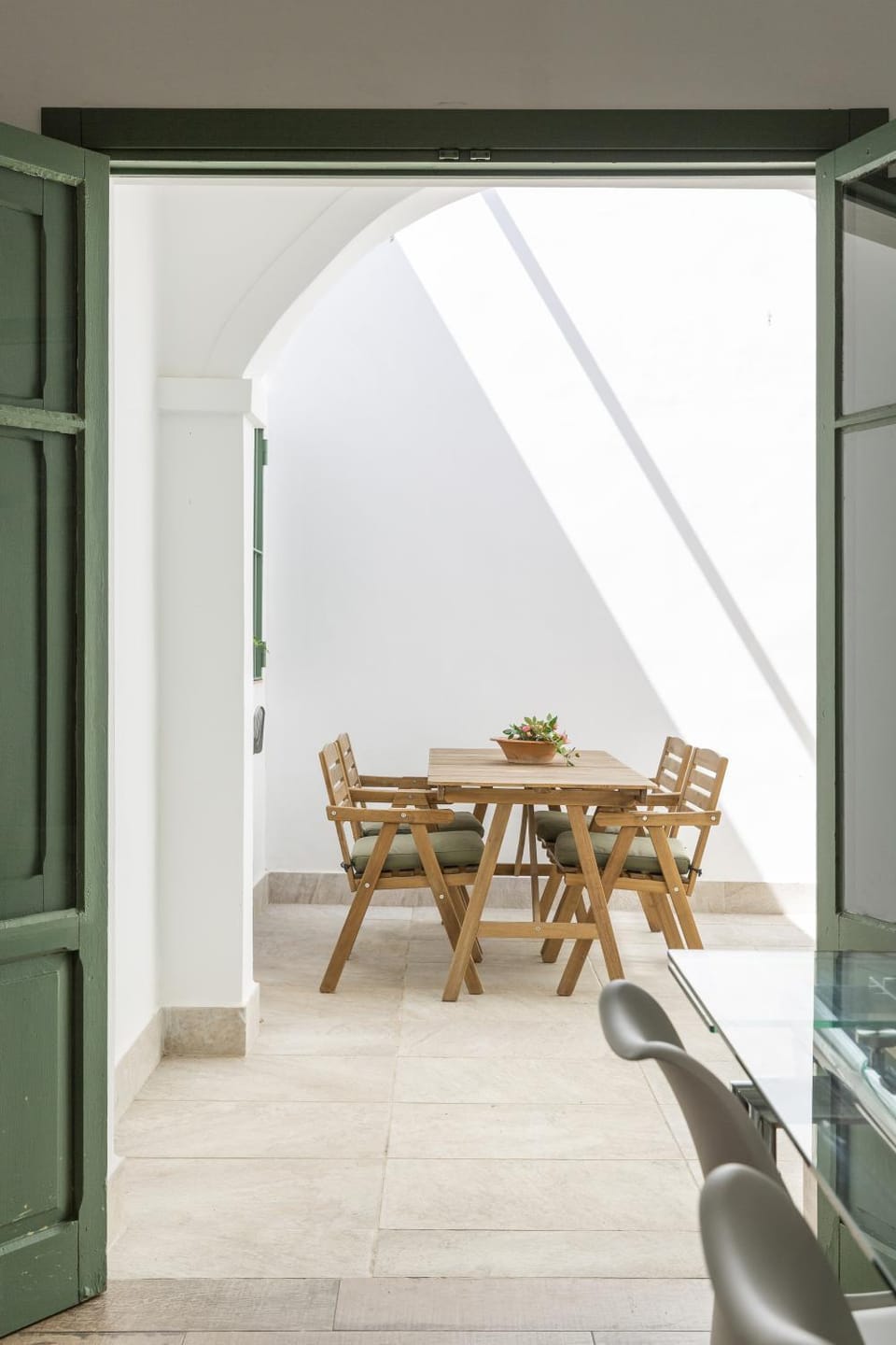 Precioso apartamento con Chimenea patio solarium. Apartment in Chipiona