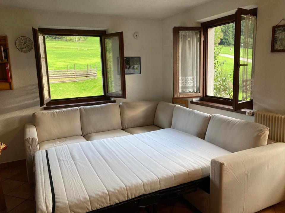 Bed, Living room