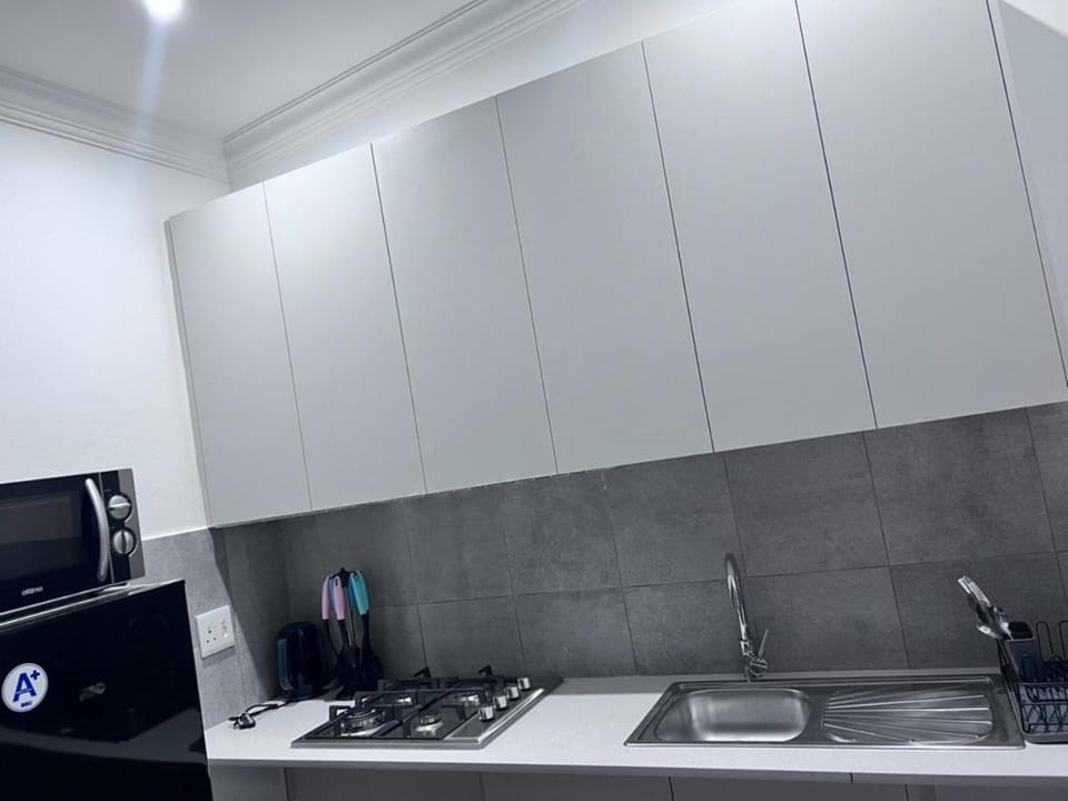 Kitchen or kitchenette, minibar