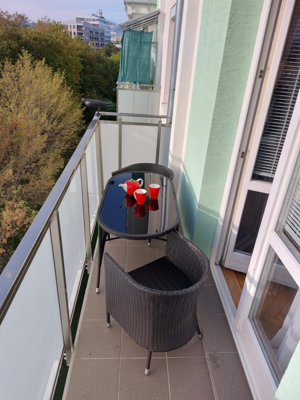 View (from property/room), Balcony/Terrace, Seating area