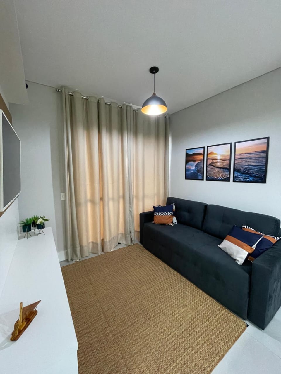 Apartamento com vista mar completo Apartment in Florianopolis
