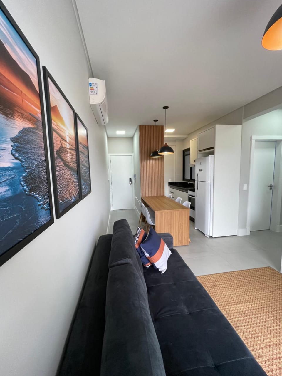 Apartamento com vista mar completo Apartment in Florianopolis