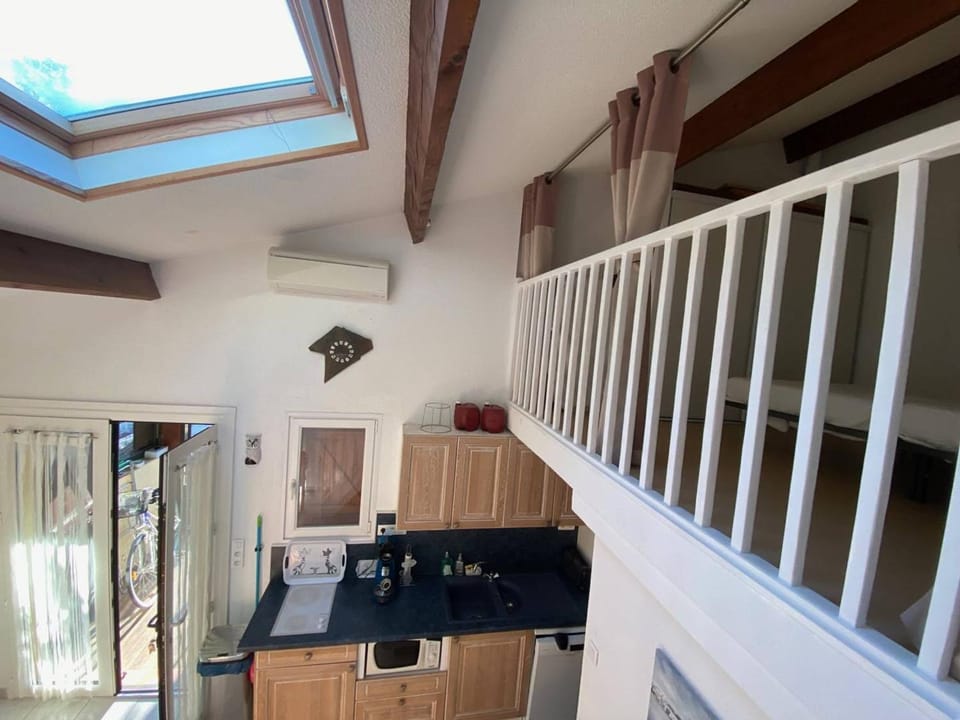 Villa T2, 6 pers avec Terrasse & Clim, Proche Plage à Port Leucate - FR-1-81-576 Villa in Leucate