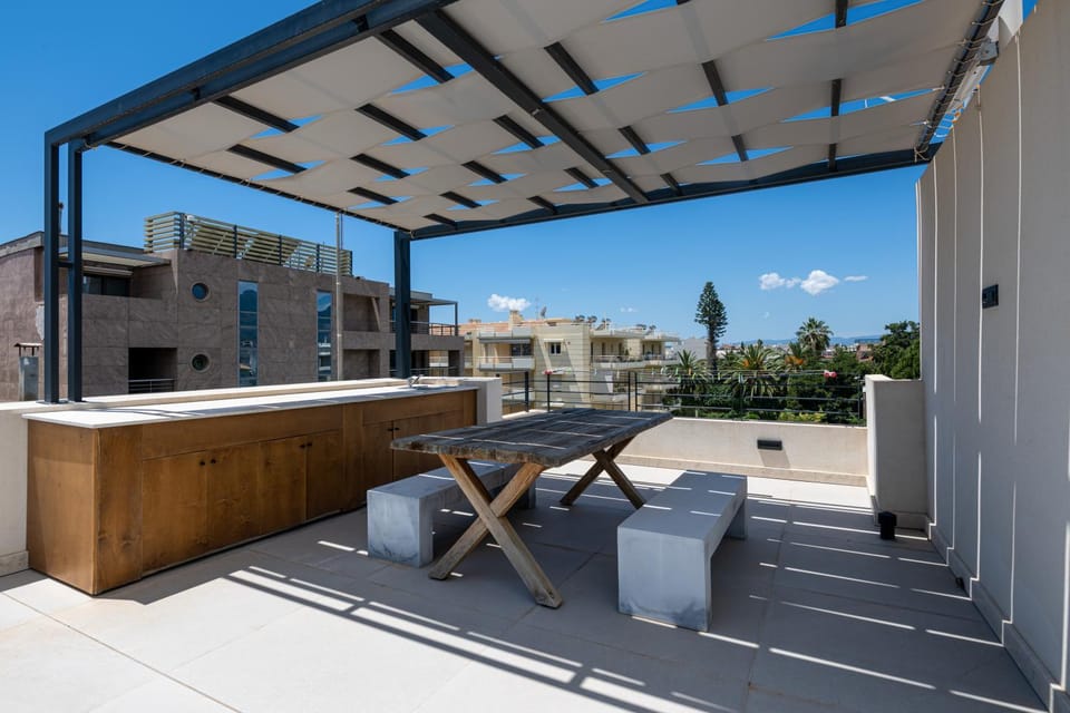 Property building, Patio, Day, View (from property/room), Balcony/Terrace, Seating area