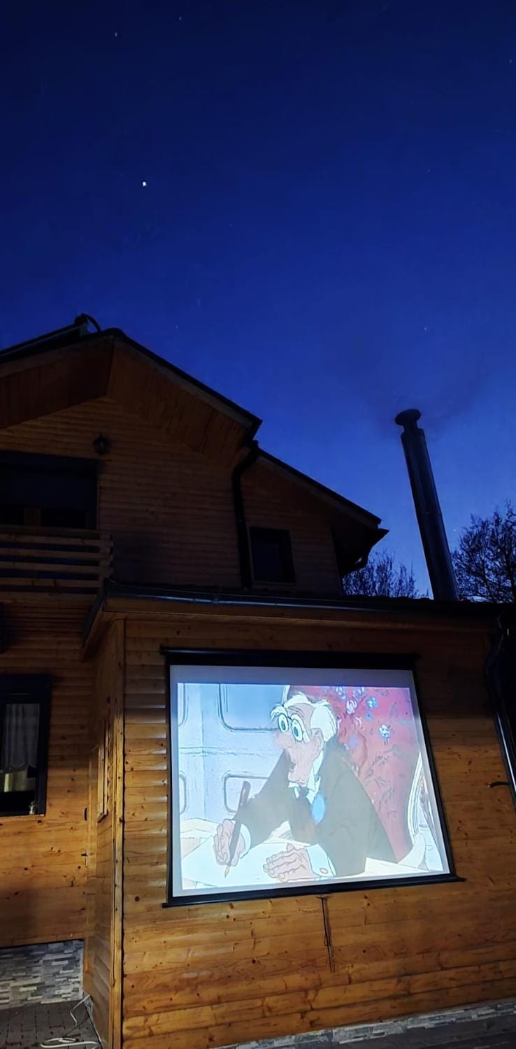 Property building, Night, Evening entertainment