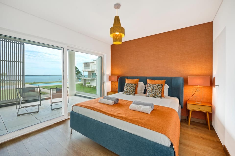 Mar a Vista - Condominium with Pool, Gym and Sea Views Apartment in Nazaré