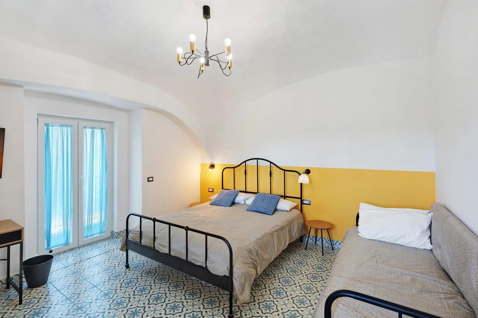 Property building, Living room, Bedroom