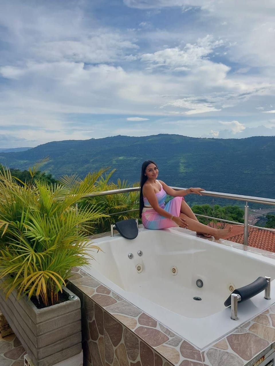 Natural landscape, Hot Tub