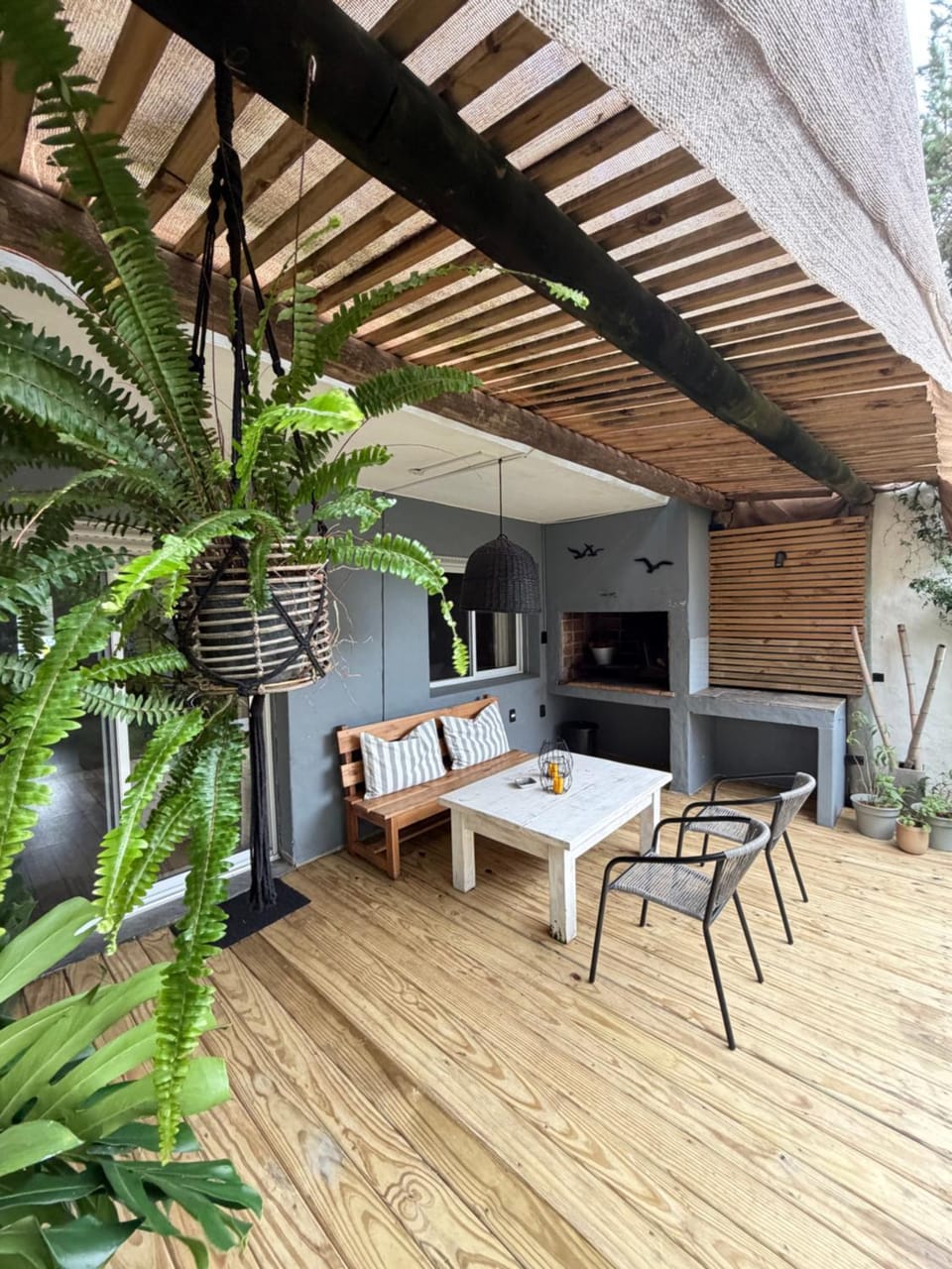 Patio, Day, Garden, Autumn