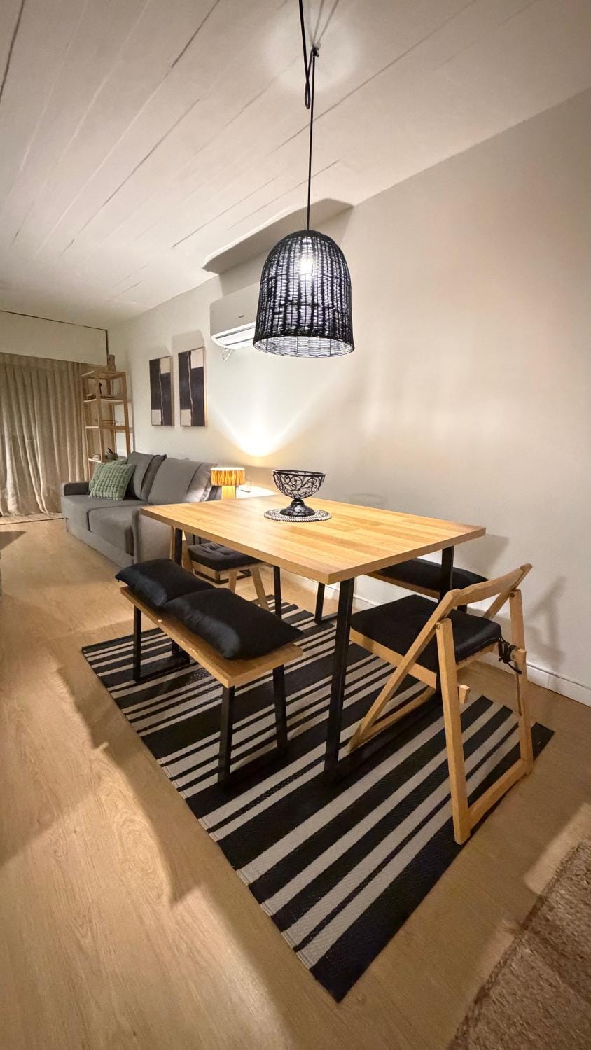 Night, Seating area, Dining area