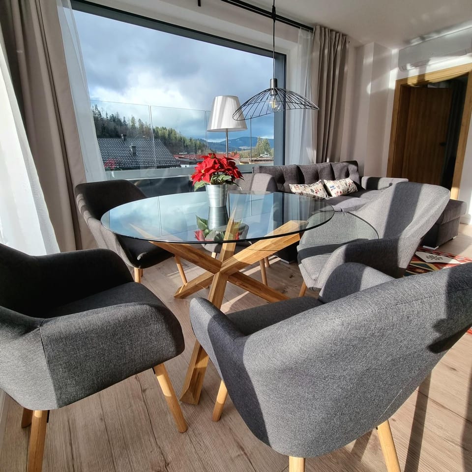 Natural landscape, Living room, Seating area, Dining area, Pool view, Swimming pool
