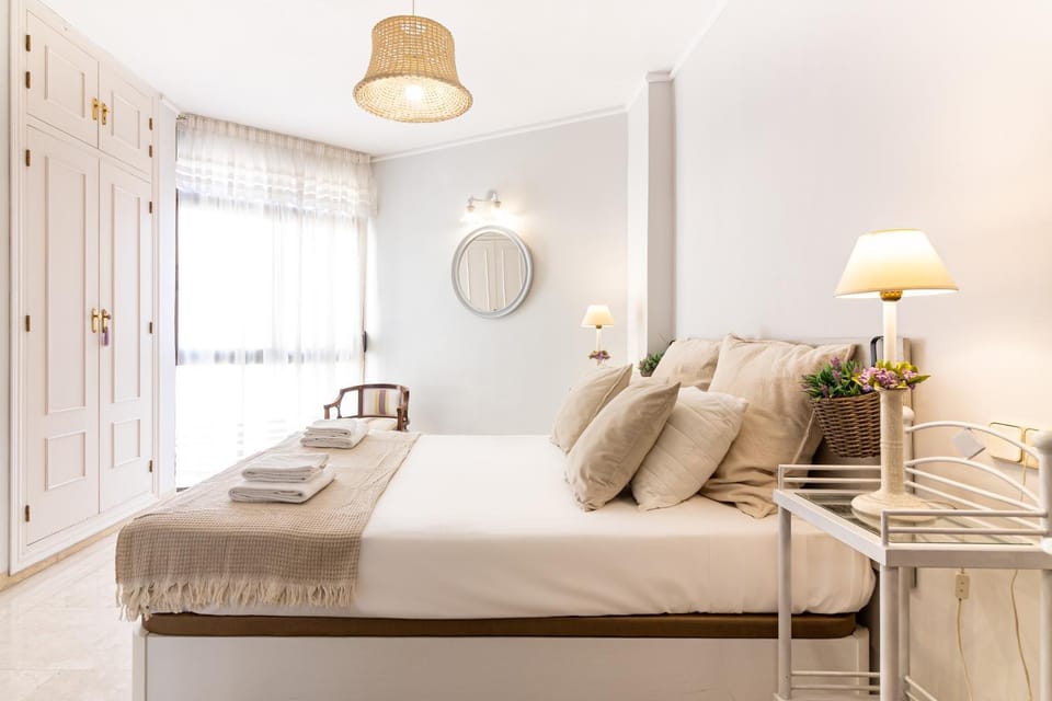 Bed, Photo of the whole room, Bedroom, towels, wardrobe