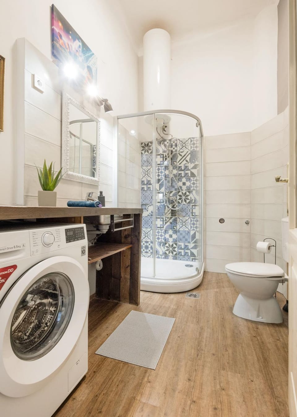 Shower, Toilet, Bathroom, washing machine