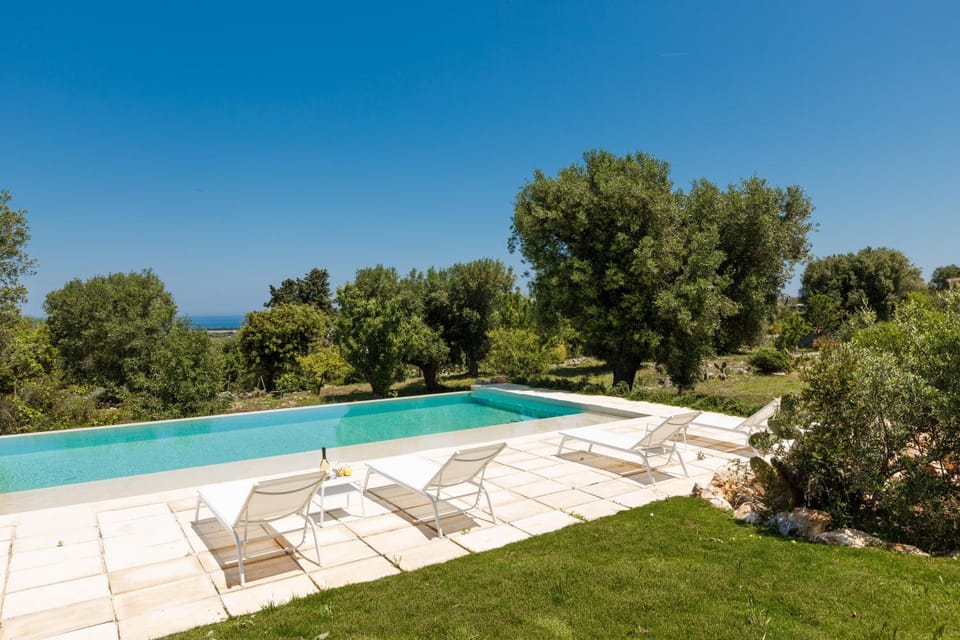 Property building, Living room, Swimming pool