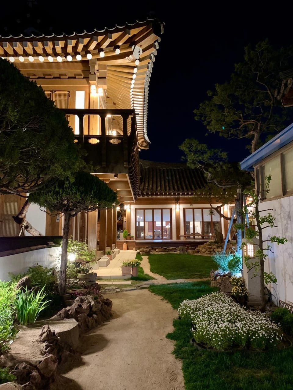 Property building, Night