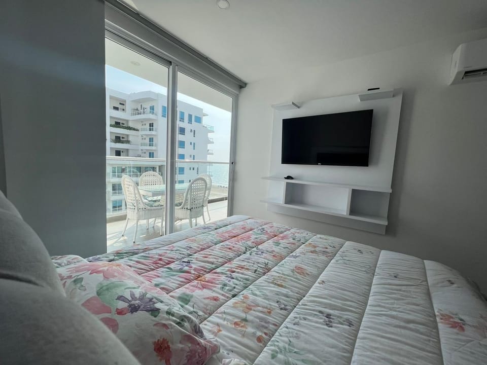 Hermoso apartamento con vista al mar y salida directa a la playa Apartment in La Boquilla