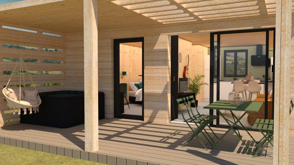 Patio, Garden, Hot Tub, View (from property/room), Balcony/Terrace, Garden view, sunbed