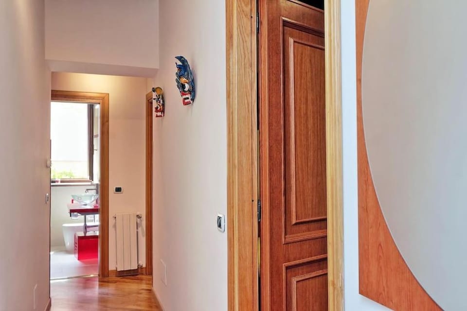 the red apartment Apartment in Rome