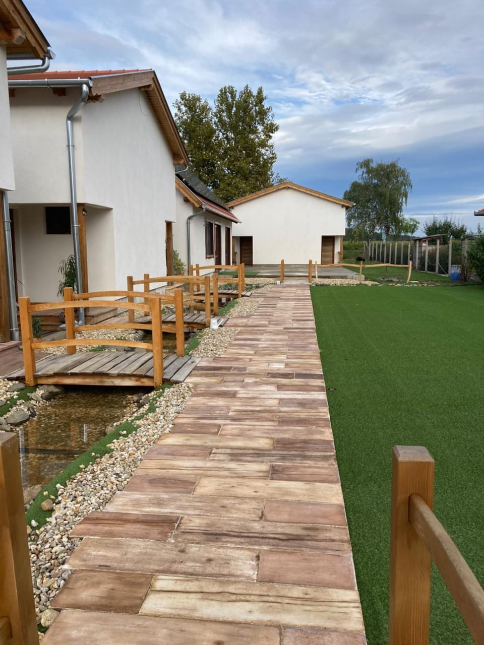 Property building, Garden