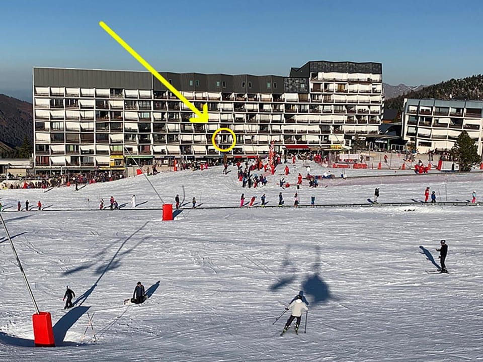 Winter, Skiing