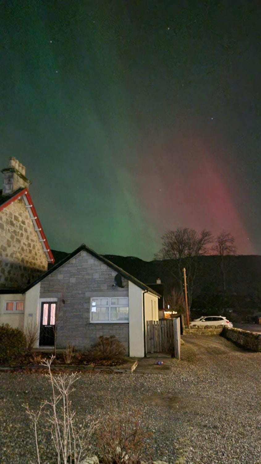 Property building, Night, Natural landscape