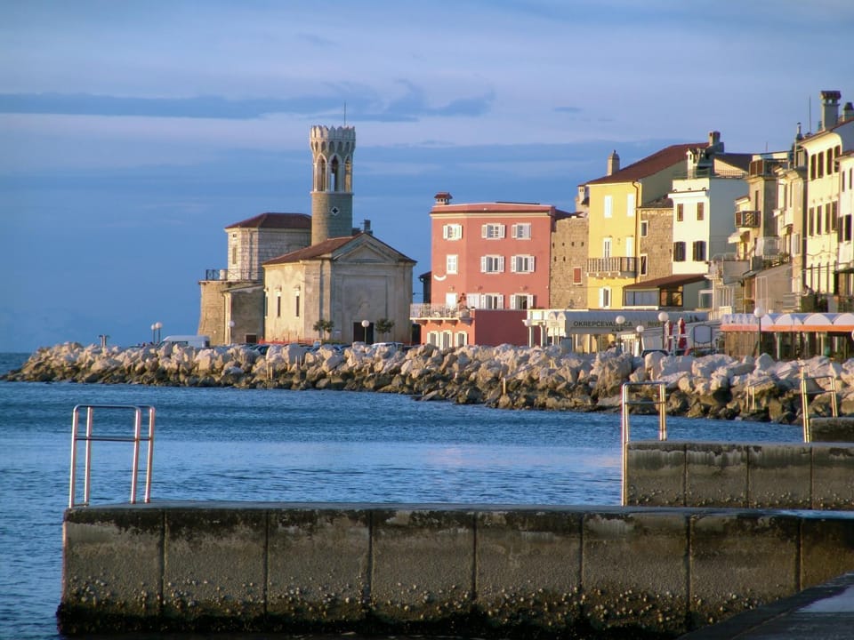 Beach, City view