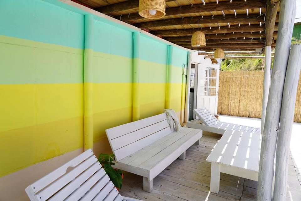 Off site, sunbed