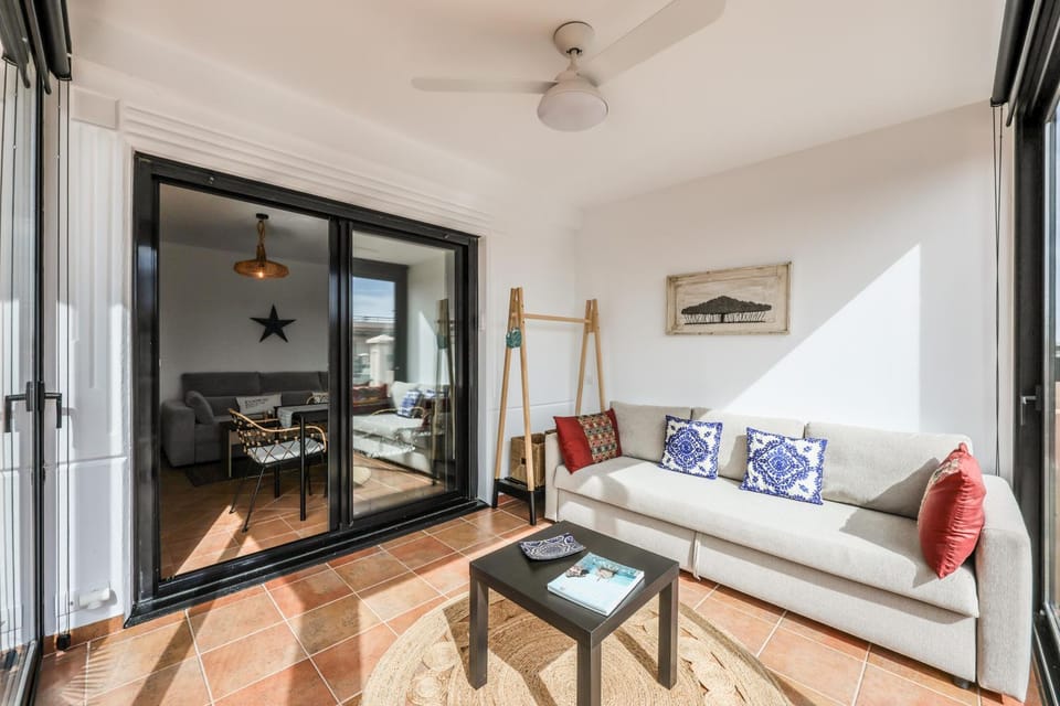 Patio, Living room, Seating area
