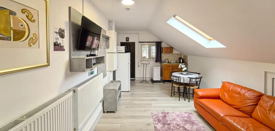 TV and multimedia, Kitchen or kitchenette, Living room, Seating area, Dining area