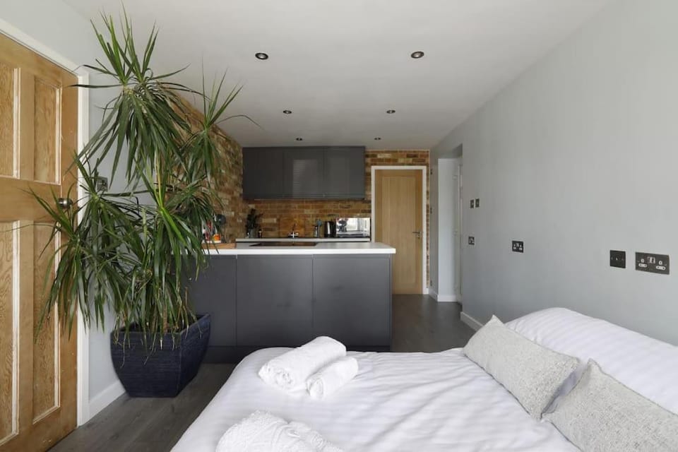Superfast WiFi studio, bathroom & own entrance Apartment in Hove