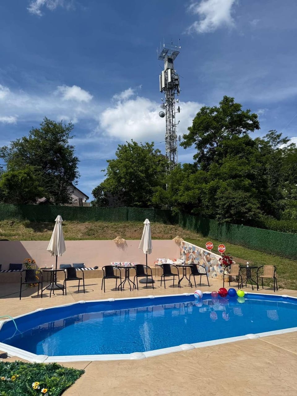 Pool view, Swimming pool