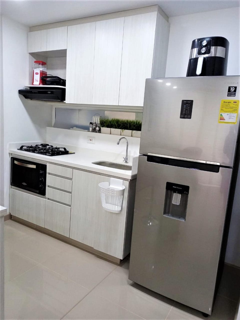Kitchen or kitchenette, kitchen