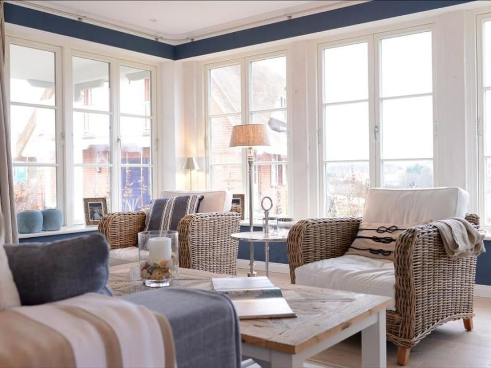 Nantucket Blue House in Mecklenburg-Vorpommern, Germany