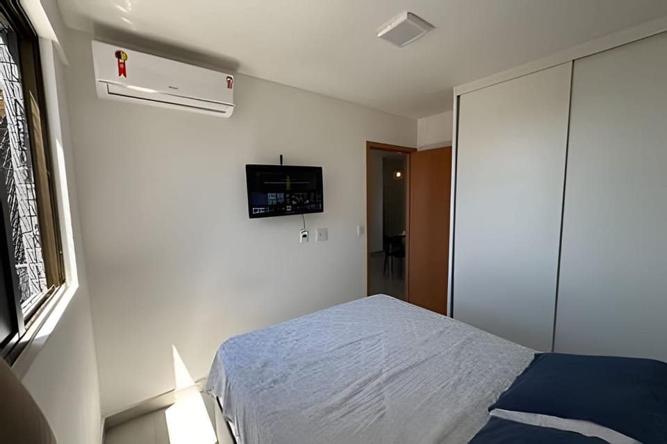 Bed, TV and multimedia, Bedroom, Sea view