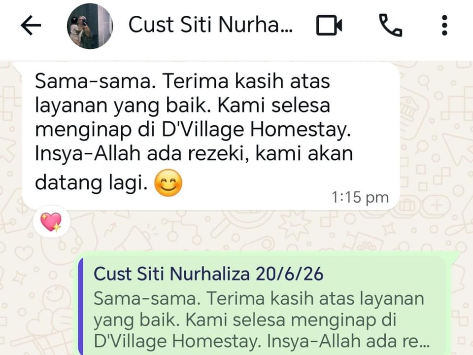DVillage Homestay Telok Kemang Port Dickson House in Port Dickson