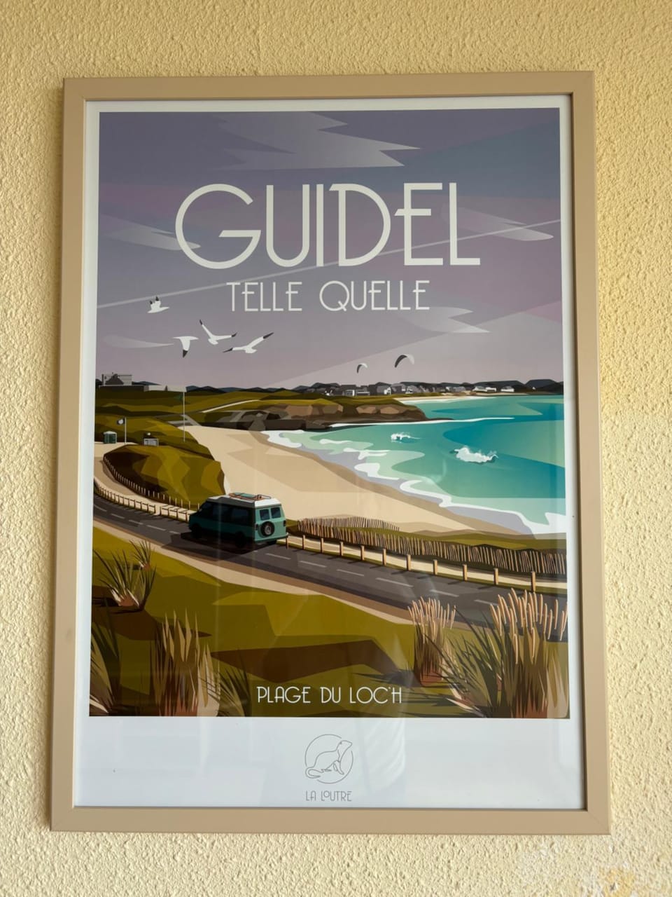 Vue mer panoramique, plage à pied, piscine chauffée Apartment in Guidel