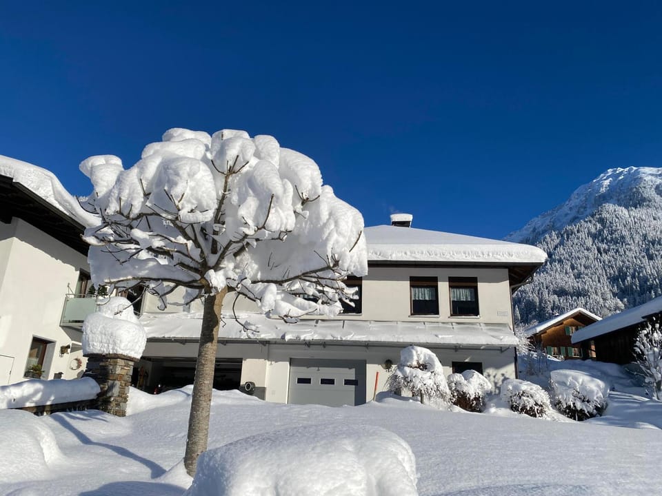 Property building, Day, Natural landscape, Winter