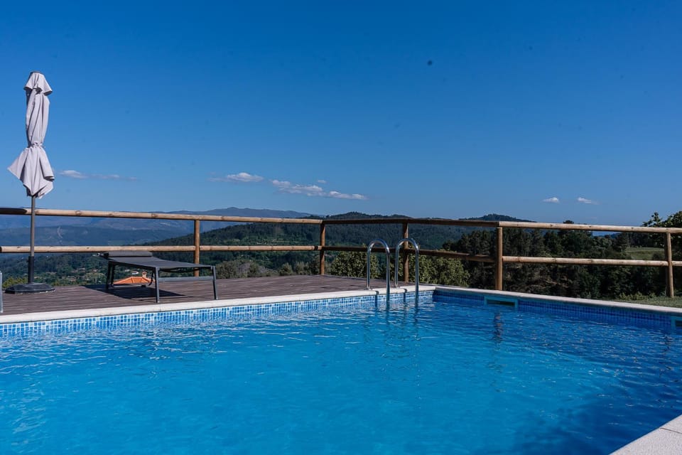 Natural landscape, Mountain view, Pool view